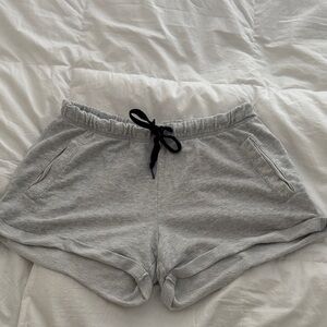 PINK Victoria's Secret - Light Gray Lounge Shorts